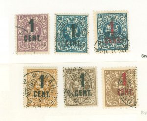Lithuania #124-5/127-8 Used Single