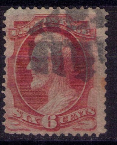 US Scott #148 Used Carmine Shade F-VF