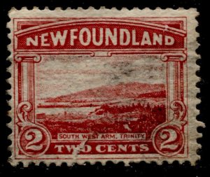 Newfoundland #132 South West Arm Definitive Issue Used