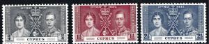 Cyprus Sc#140-142 Mint NH F-VF Cat $11.00...Quality Bargain!