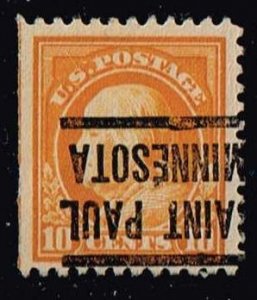 US, Sc.#497 used precanceled Saint Paul