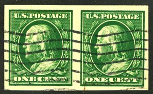 U.S. #383 USED PAIR