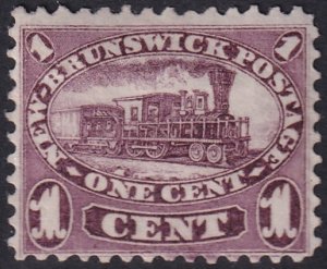 New Brunswick 1860 Sc 6 MH* some disturbed gum