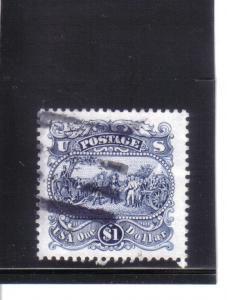 2590 -  $1.00 blue used vf.
