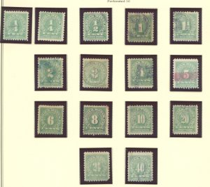 U.S. #SET/MIXED CONDITION 