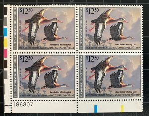 US Stamps-SC# RW57  - MNH - Plate Block Of 4 - CV $85.00
