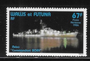 Wallis and Futuna islands 1984 Ship Steamer Sc C129 MNH A2226