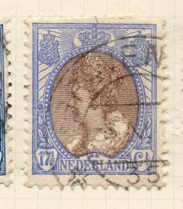 Netherlands 1898-1910 Early Issue Fine Used 17.5c. NW-158665