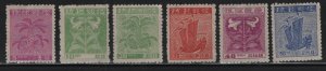 RYUKYU ISLANDS,1-6   MINT HINGED