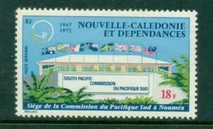 New Caledonia 1972 South Pacific Commission HQ MUH