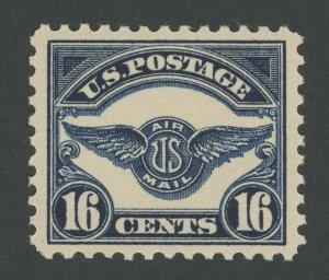 USA C5 - 16 cent Air Service Emblem - PSE Graded Cert: XF-Sup 95 Mint OGnh