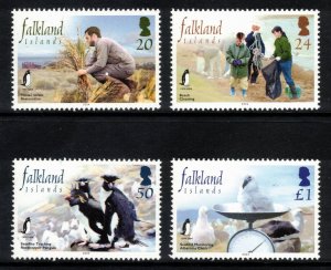 FALKLAND ISLANDS 2004 Wildlife Conservation; Scott 858-61, SG 985-88; MNH