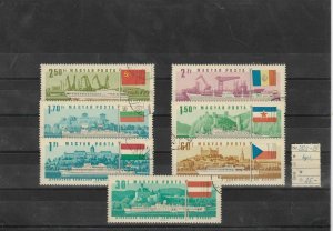 Hungary Ships Used Stamps Ref: R6976