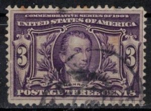 USA - Scott 325 w/ Registry Cancel