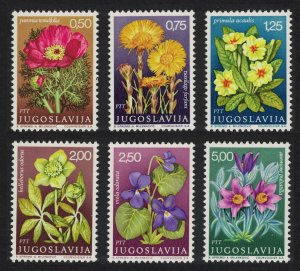 Yugoslavia Flowers 6v 1969 MNH SG#1372-1377 MI#1330-1335