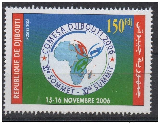 Djibouti Djibouti 2006 Mi. 809 MNH COMESA Summit Summit RARE!-