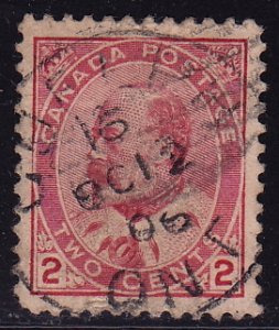 Canada - 1903 - Scott #90 - used - Edward VII - GUELPH ONT. pmk