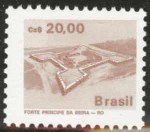 Brazil Scott 2069 MNH** 1986 20cz Fort Beiro stamp CV$.90