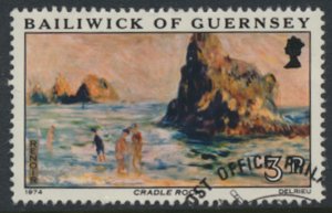 Guernsey SG 118  SC# 115  Renoir Paintings Art First Day of issue cancel see ...
