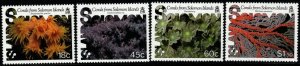 SOLOMON ISLANDS SG576/9 1987 CORALS MNH