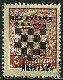 Croatia # 14, Mint Hinge