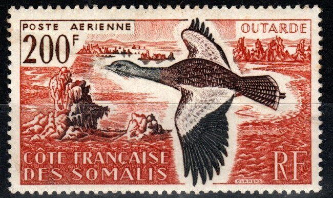 Somali Coast #C23 F-VF Unused  CV $22.50 (X979)