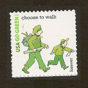 US 4524e Go Green Choose to Walk F single MNH 2011