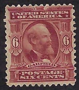 US Scott #305 Mint PH OG VF