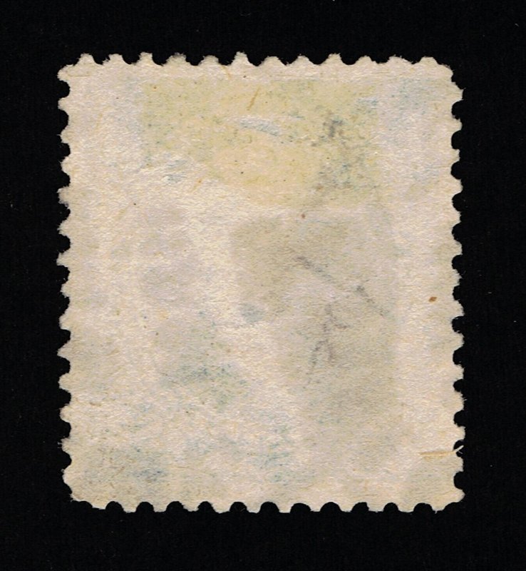 EXCELLENT GENUINE SCOTT #277 F-VF USED $5 1895 BRIGHT BLUE JOHN MARSHALL #21491