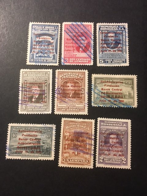 Honduras sc C188-C192,C194-C197 MH+u