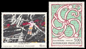 France 1985 Scott #1969-1970 Mint Never Hinged