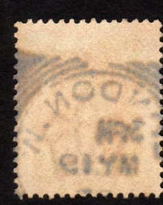 1887, Great Britain 1/2p, Used, Queen Victoria, Sc 111