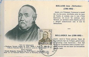 38812 - Belgium BELGIUM - MAXIMUM CARD -1942 - Famous people RELIGION-