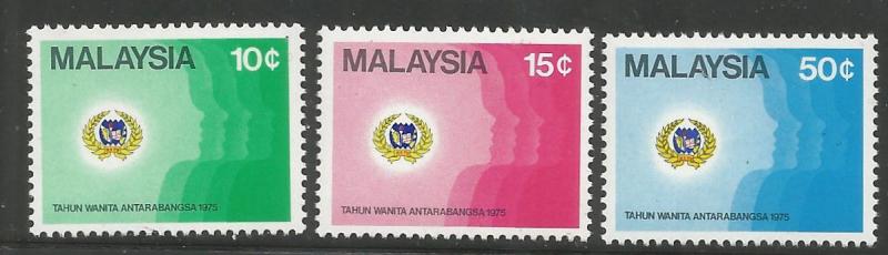 MALAYSIA 131-133, MNH, MOSQUE