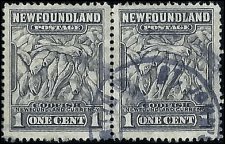 NEWFOUNDLAND   #253 USED PAIR  (1)