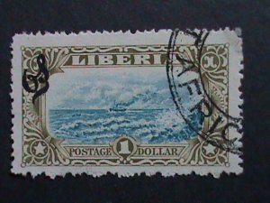 ​LIBERIA 1918- EIGHT OVER 104 YEARS OFFICIAL STAMPS MINT & CTO VERY FINE, RARE