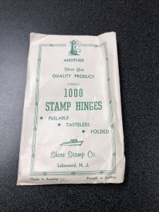 Vintage Shore Line 1000 Stamp Hinges Made In Austria
