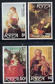 Antigua - Redonda 1980 Christmas (Paintings) Perf set of ...