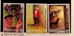 SLOVENIA Sc 553-5 NH ISSUE OF 2004 - FAIRY TALES