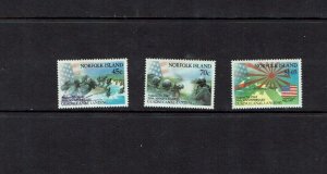 Norfolk Islands: 1992 50th Anniversary of the Guadalcanal Landing