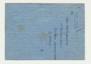 SOUTH AFRICA 1948 AEROGRAMME TO USA, H&G#FG3 KESSLER#5 (SEE BELOW)