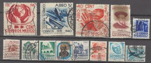 COLLECTION LOT # 14L MEXICO 62 STAMPS CLEARANCE