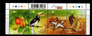 SINGAPORE SG1443A 2004 WILDLIFE OF CHEK  FINE USED