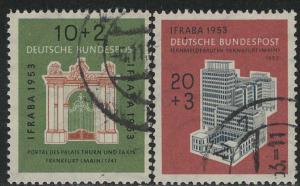 Germany Bund Scott # B332 - B333, used