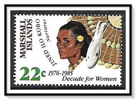 Marshall Islands #72 Decade For Women MNH