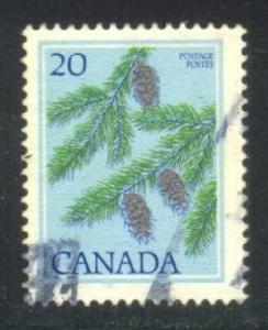 Canada #718 Douglas Fir; used (0.25)