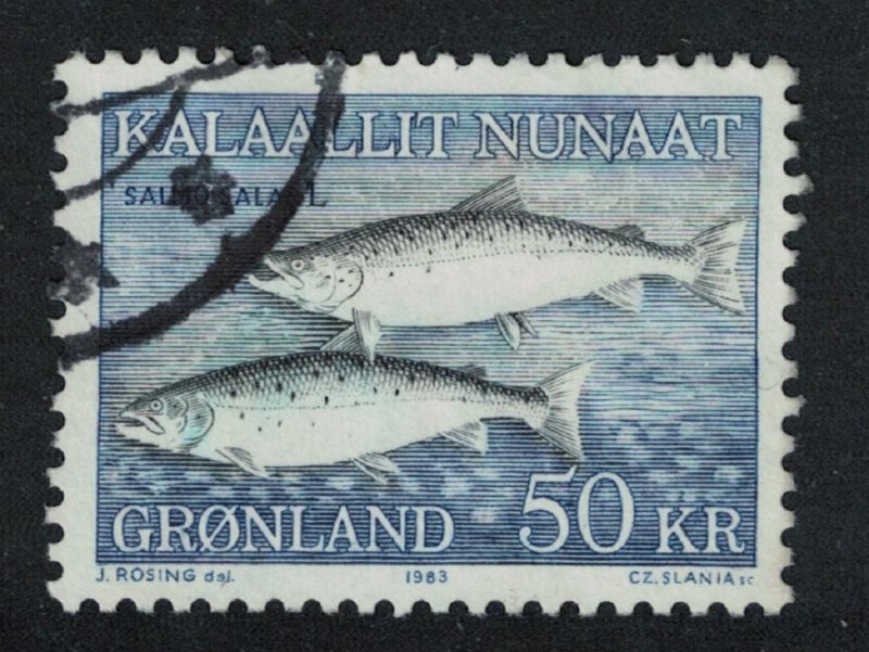 Greenland Atlantic Salmon 50Kr 1983 Canc SC#141 SG#138 MI#140