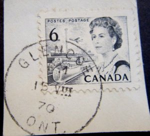 Canada #460 CDS Cancel Glencoe, ON {ebhs145}
