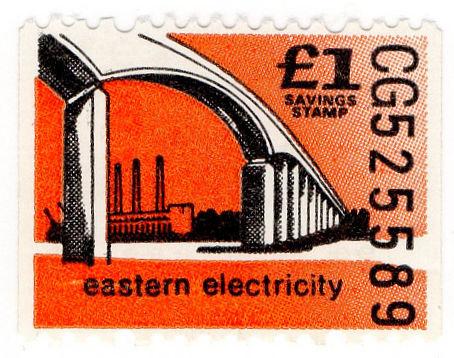 (I.B) Cinderella Collection : Eastern Electricity Savings £1