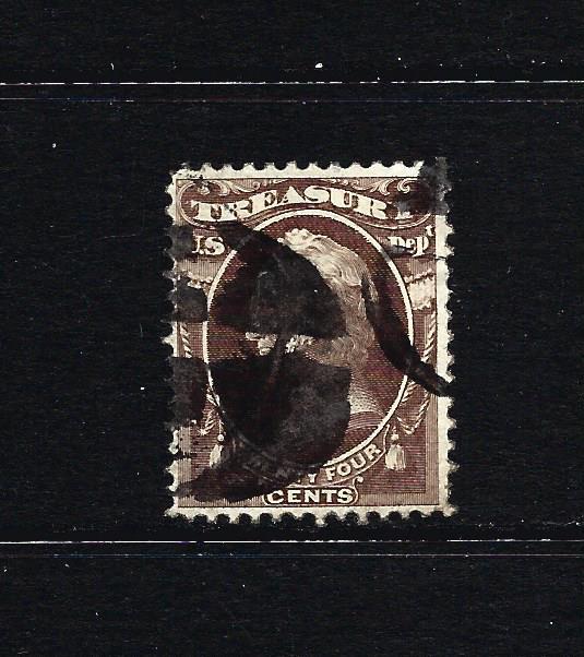 SCOTT # O80, OFFICIAL STAMP, CLEAN BACK, USED